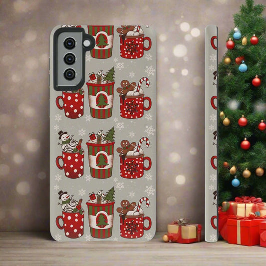 Christmas Hot coco Phone Tough Cases