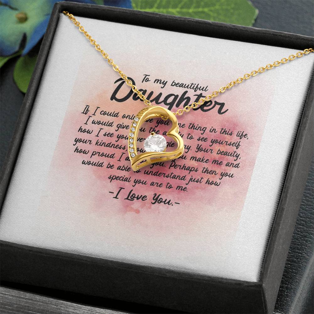 For my beautiful Daughter Necklace