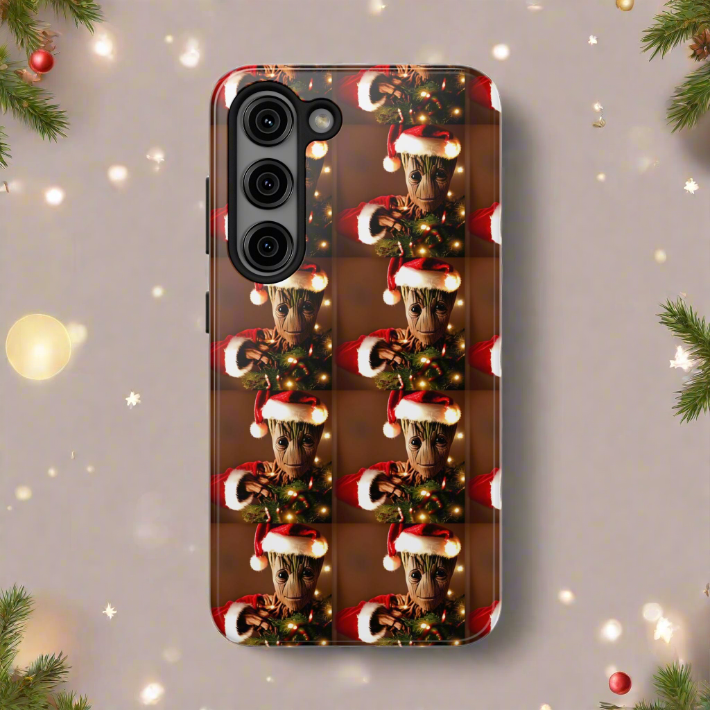 Groot Christmas Design Tough Phone Case