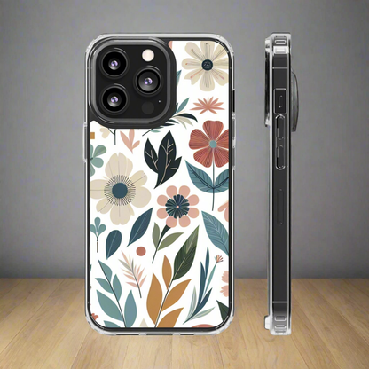 Floral Design Clear Case